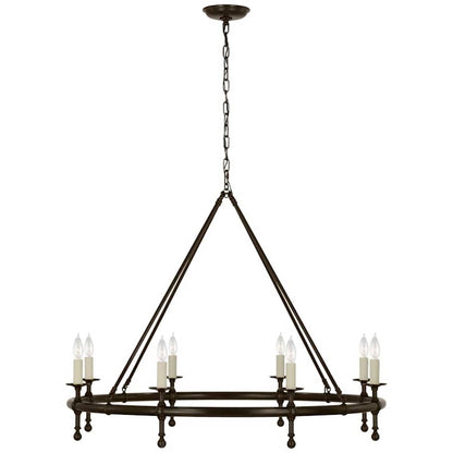 Visual Comfort Classic 8 Light 43" Wide Taper Candle Style Chandelier