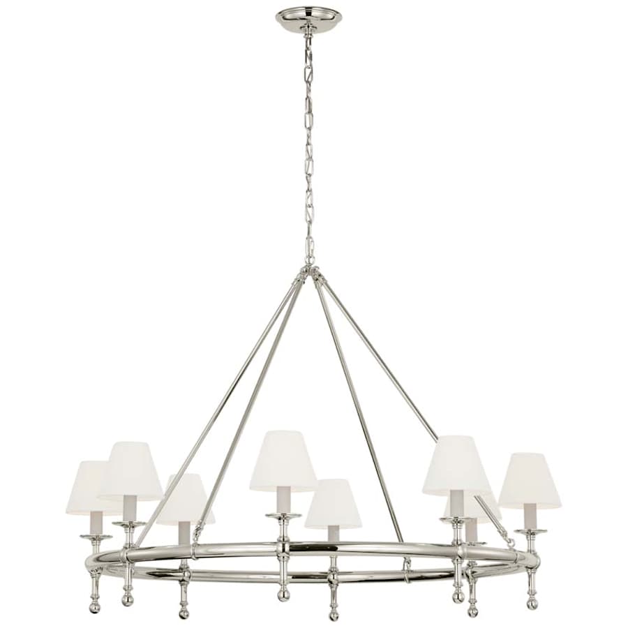 Visual Comfort Classic 8 Light 43" Wide Taper Candle Style Chandelier