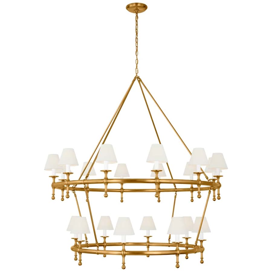 Visual Comfort Classic 20 Light 55" Wide Taper Candle Style Chandelier