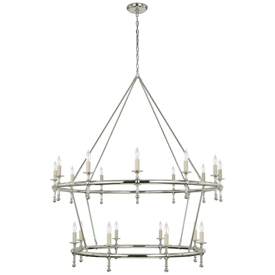 Visual Comfort Classic 20 Light 55" Wide Taper Candle Style Chandelier