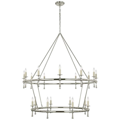 Visual Comfort Classic 20 Light 55" Wide Taper Candle Style Chandelier