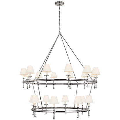 Visual Comfort Classic 20 Light 55" Wide Taper Candle Style Chandelier