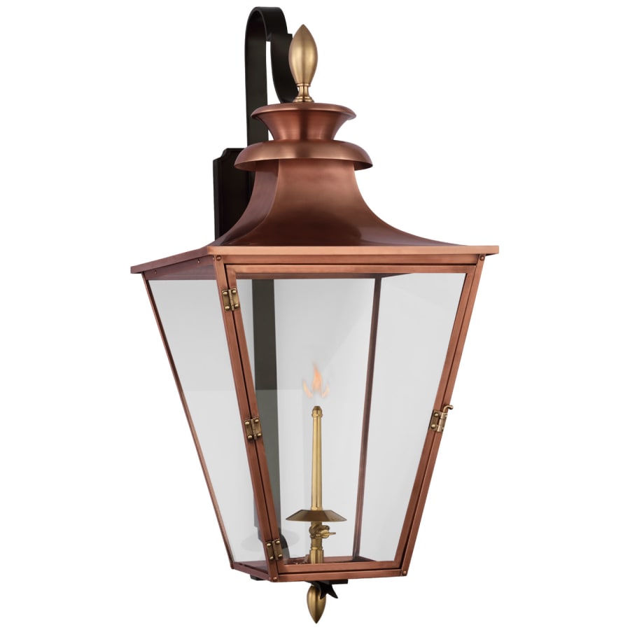 Visual Comfort Albermarle 31" Tall Gas Lantern Wall Sconce