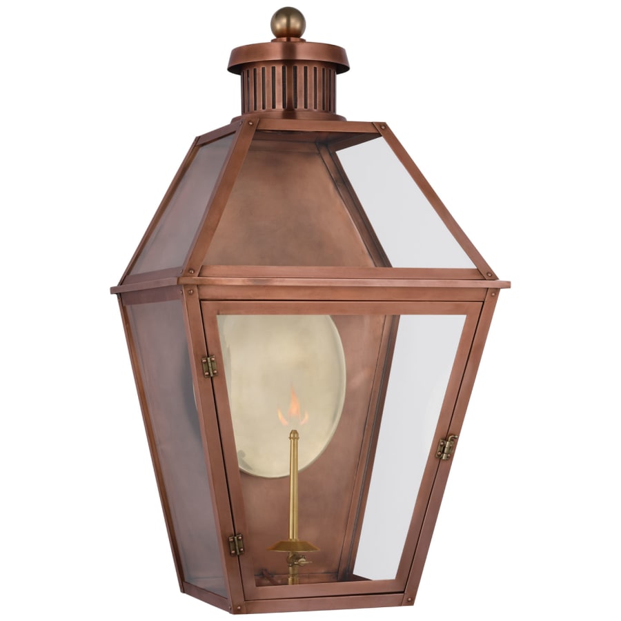 Visual Comfort Stratford 32" Tall Gas Lantern Wall Sconce