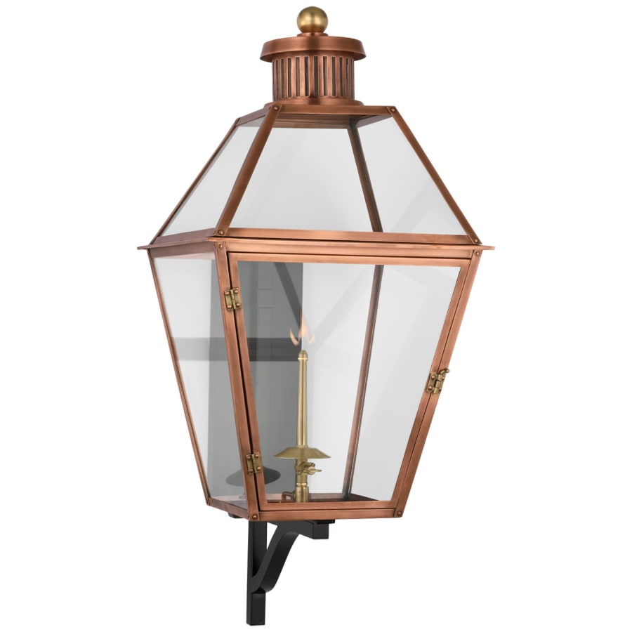 Visual Comfort Stratford 33" Tall Gas Lantern Wall Sconce