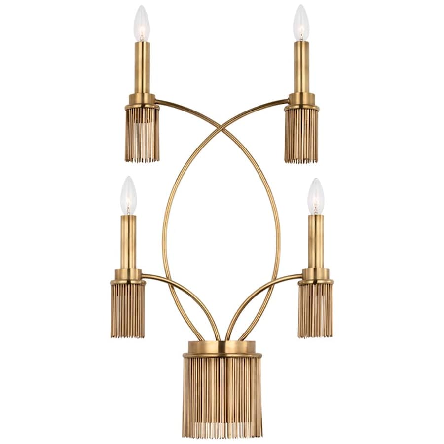 Visual Comfort Sutton 4 Light 30" Tall Wall Sconce