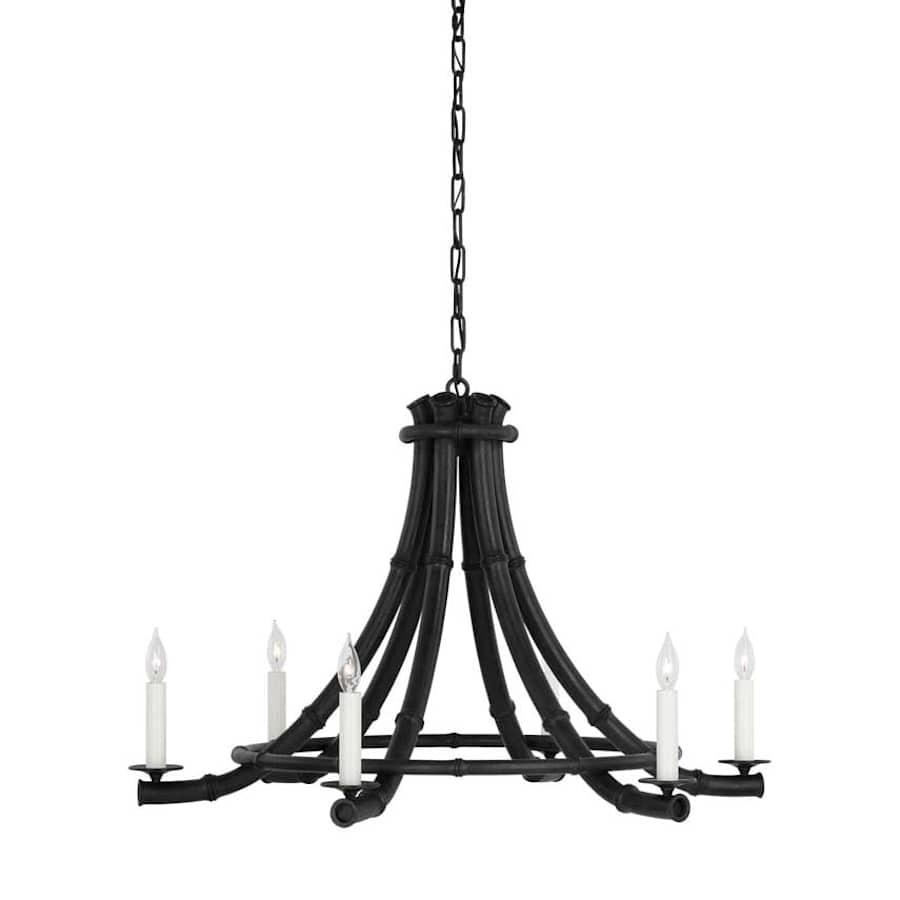 Visual Comfort Alana 6 Light 39" Wide Taper Candle Style Chandelier