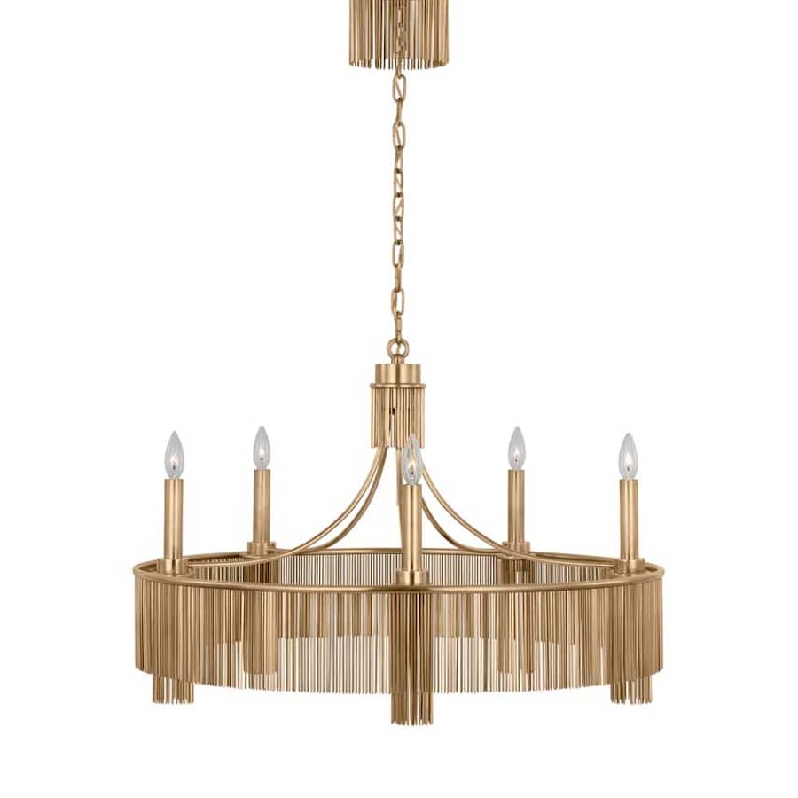 Visual Comfort Sutton 5 Light 35" Wide Taper Candle Style Chandelier
