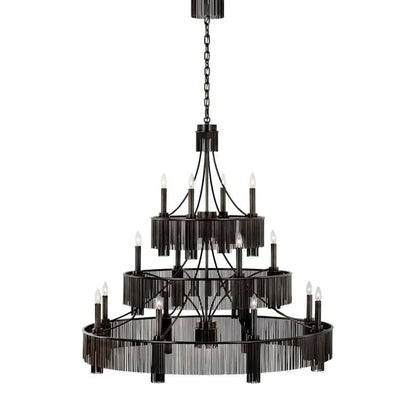Visual Comfort Sutton 16 Light 51" Wide Taper Candle Style Chandelier