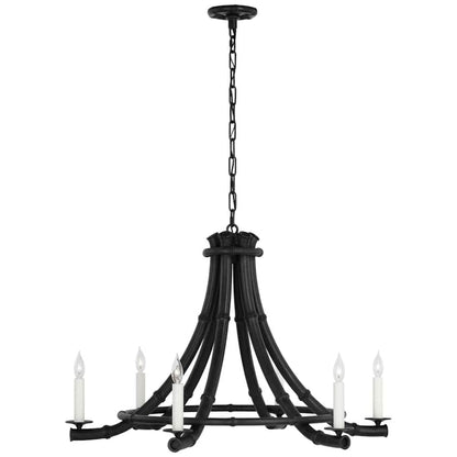 Visual Comfort Alana 6 Light 39" Wide Taper Candle Style Chandelier