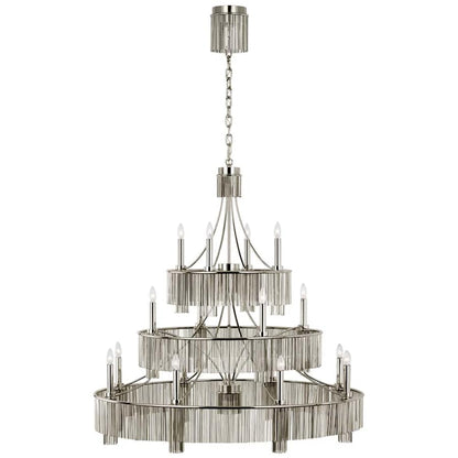 Visual Comfort Sutton 16 Light 51" Wide Taper Candle Style Chandelier