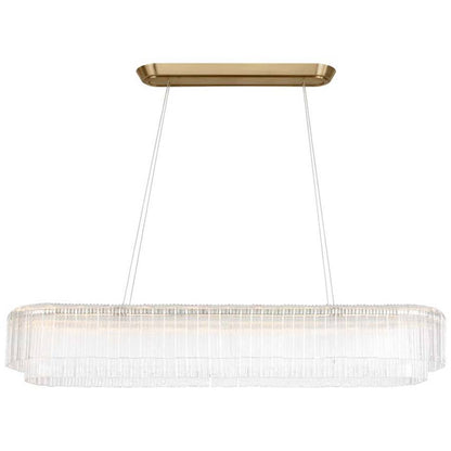 Visual Comfort Maderno 55" Wide LED Linear Chandelier