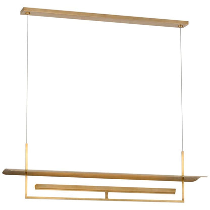 Visual Comfort Tristan 54" Wide LED Linear Chandelier