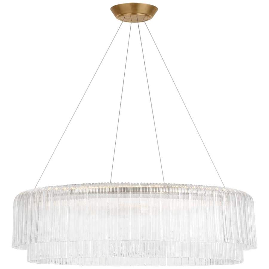 Visual Comfort Maderno 37" Wide LED Ring Chandelier
