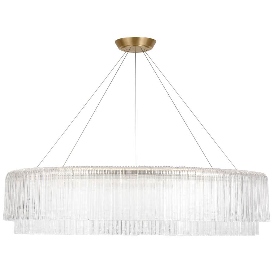 Visual Comfort Maderno 49" Wide LED Ring Chandelier