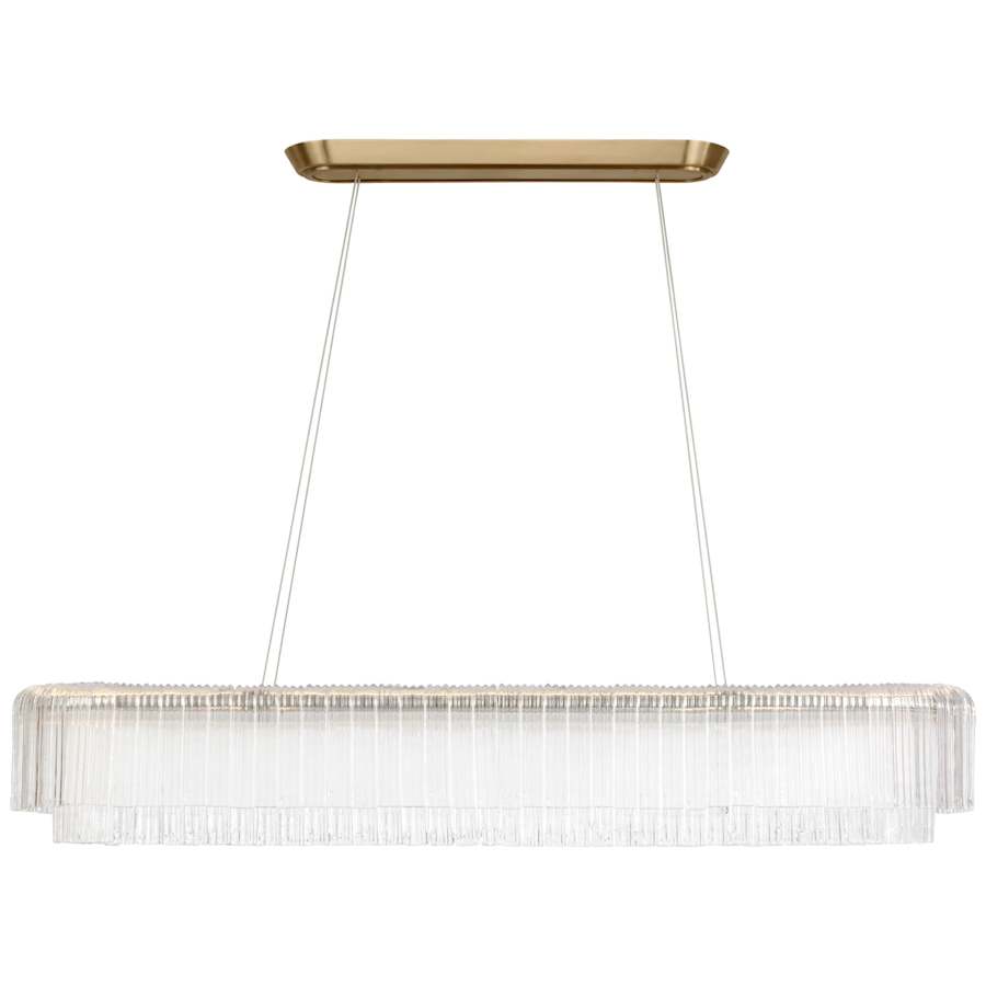 Visual Comfort Maderno 55" Wide LED Linear Chandelier
