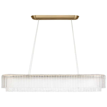 Visual Comfort Maderno 55" Wide LED Linear Chandelier