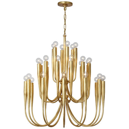 Visual Comfort Acadia 30 Light 30" Wide Chandelier