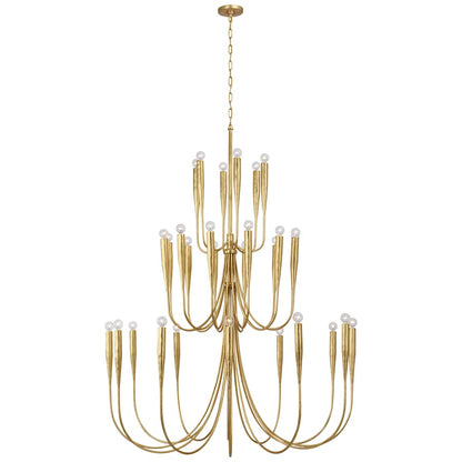 Visual Comfort Acadia 30 Light 52" Wide Chandelier