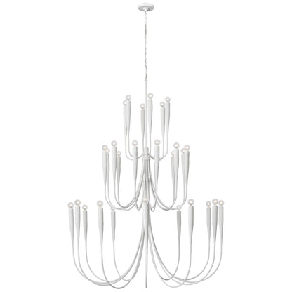 Visual Comfort Acadia 30 Light 52" Wide Chandelier