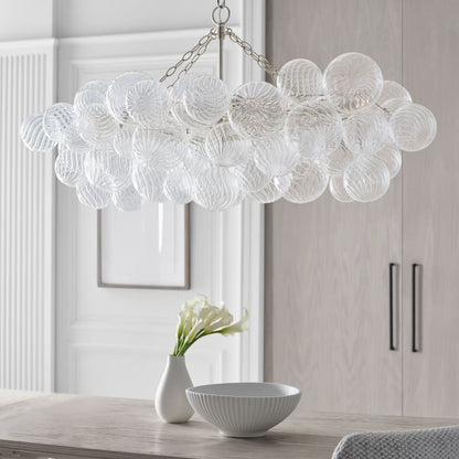 Visual Comfort Talia 8 Light 51" Wide Linear Chandelier