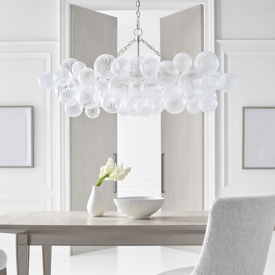 Visual Comfort Talia 8 Light 51" Wide Linear Chandelier