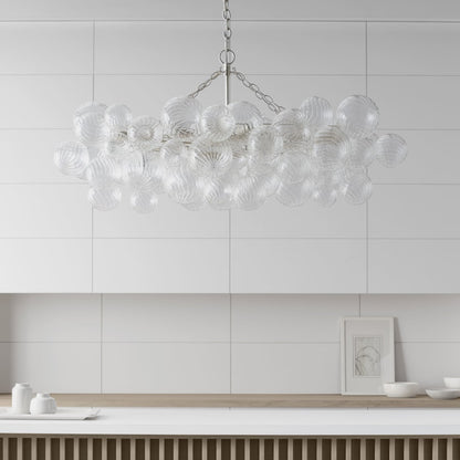 Visual Comfort Talia 8 Light 51" Wide Linear Chandelier