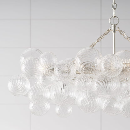 Visual Comfort Talia 8 Light 51" Wide Linear Chandelier