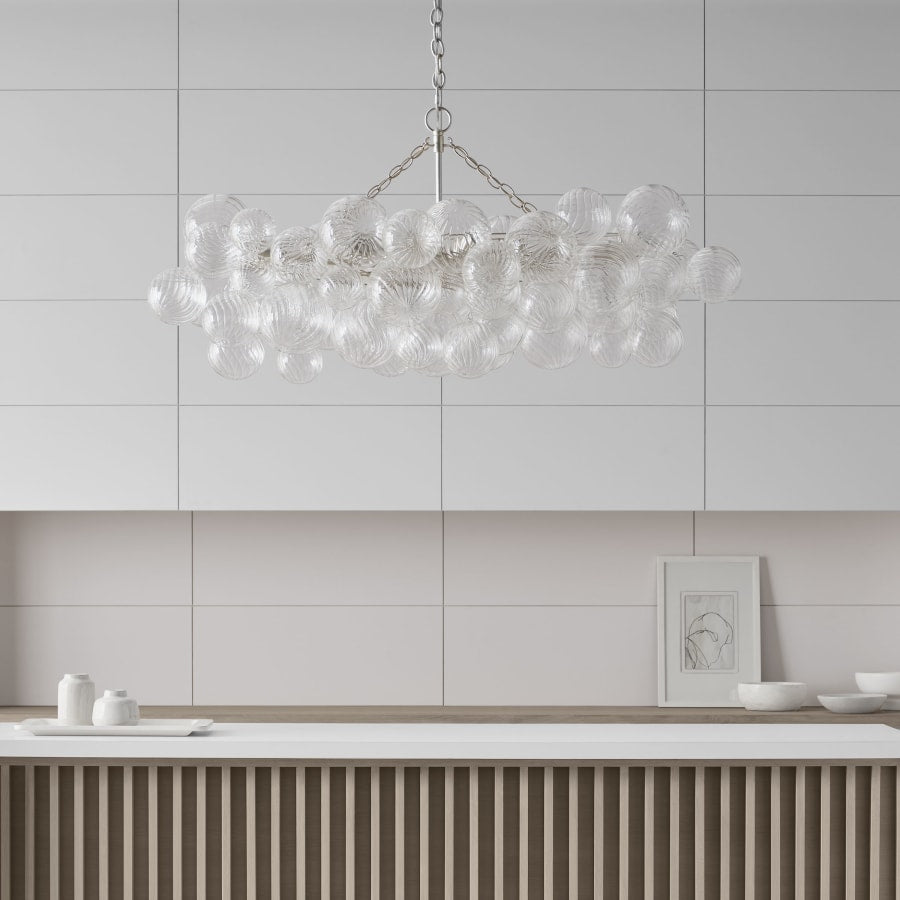 Visual Comfort Talia 8 Light 51" Wide Linear Chandelier