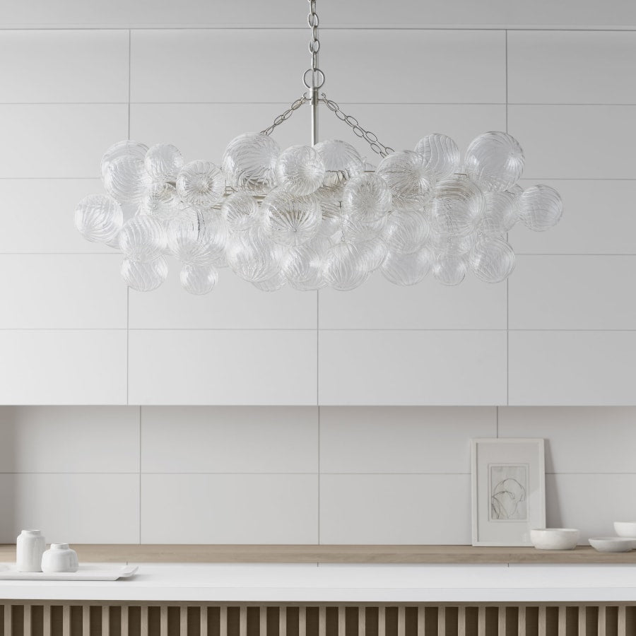 Visual Comfort Talia 8 Light 51" Wide Linear Chandelier