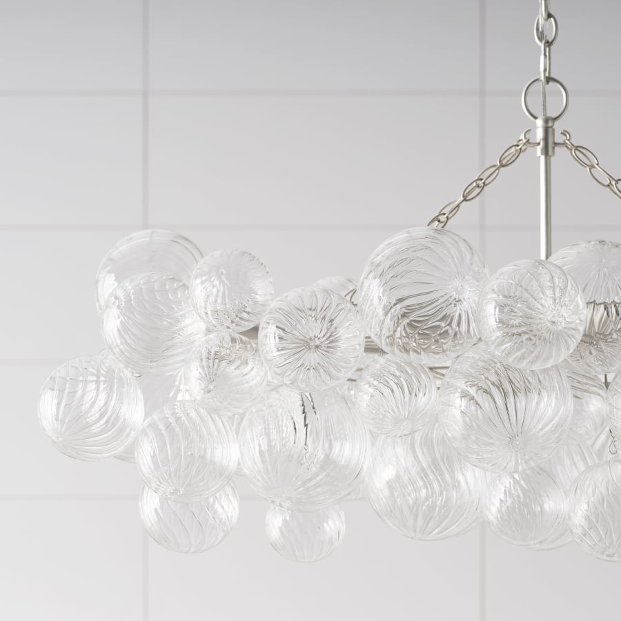 Visual Comfort Talia 8 Light 51" Wide Linear Chandelier