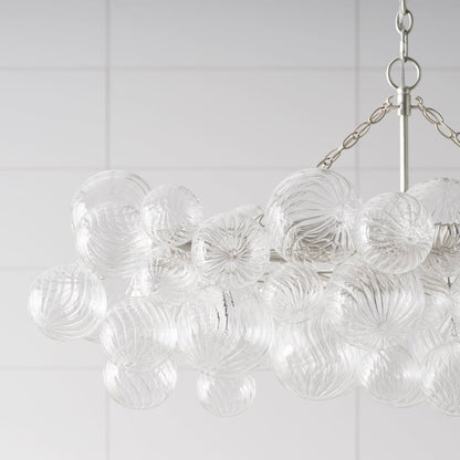 Visual Comfort Talia 8 Light 51" Wide Linear Chandelier