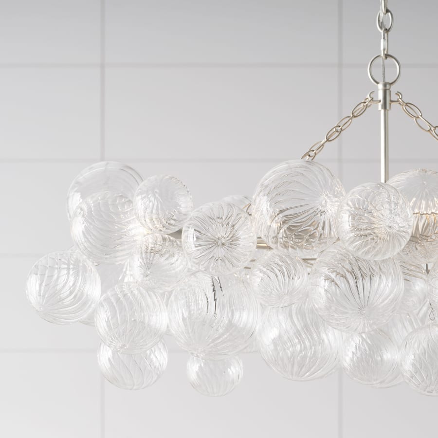 Visual Comfort Talia 8 Light 51" Wide Linear Chandelier