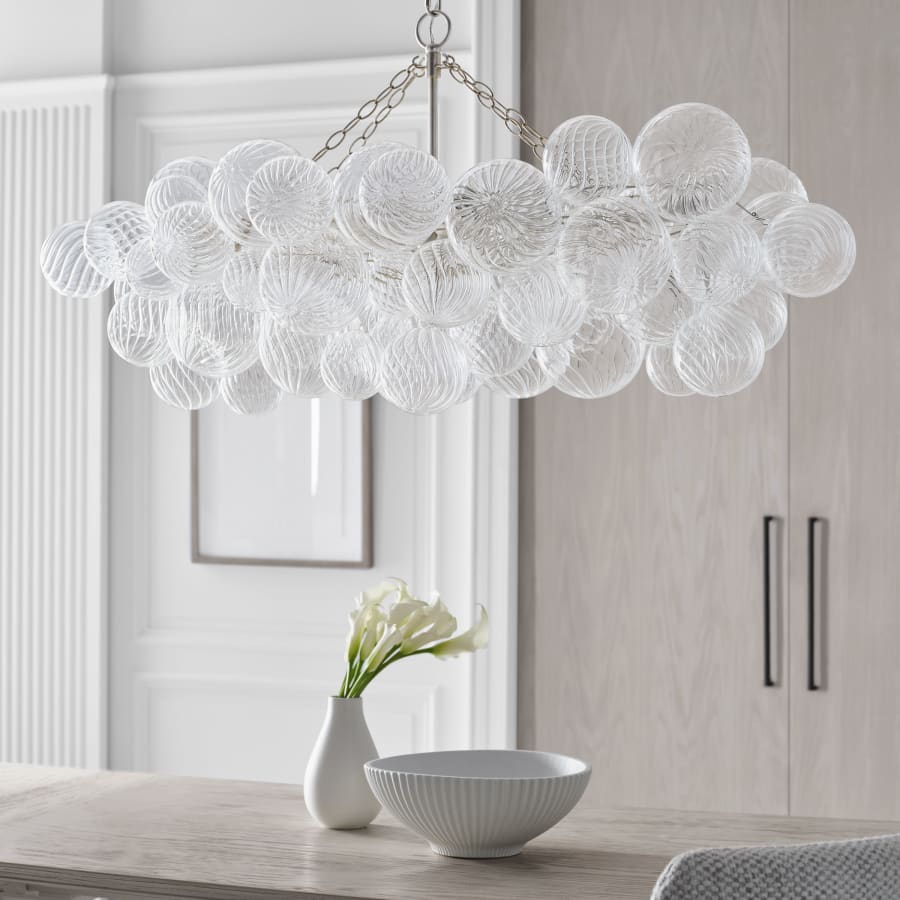 Visual Comfort Talia 8 Light 51" Wide Linear Chandelier