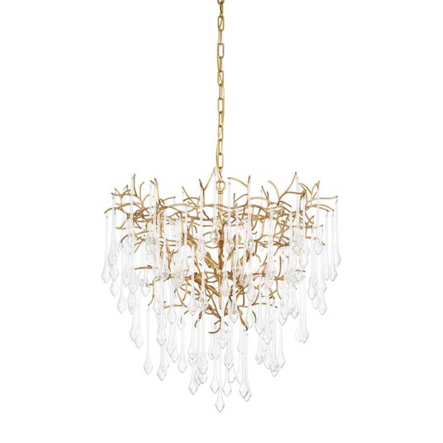 Visual Comfort Rayne 7 Light 32" Wide Waterfall Chandelier