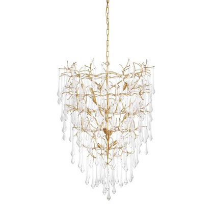 Visual Comfort Rayne 10 Light 34" Wide Waterfall Chandelier