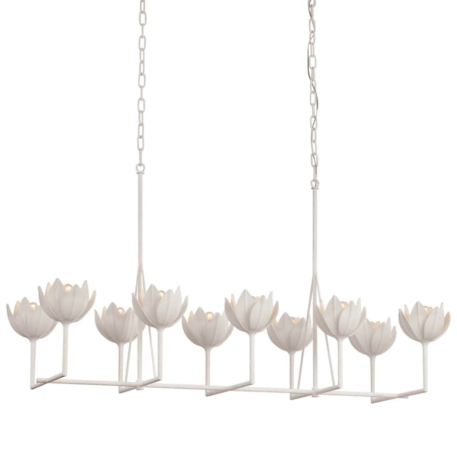 Visual Comfort Alberto 10 Light 51" Wide Linear Chandelier