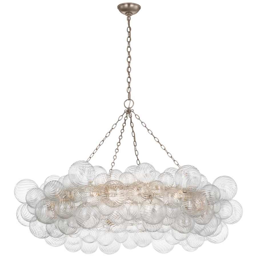 Visual Comfort Talia 12 Light 54" Wide Ring Chandelier
