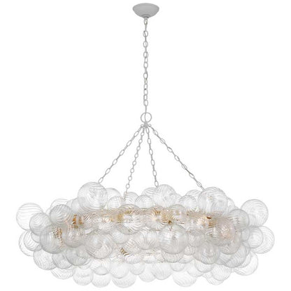 Visual Comfort Talia 12 Light 54" Wide Ring Chandelier