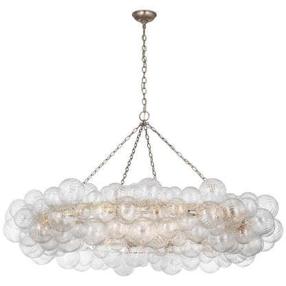 Visual Comfort Talia 16 Light 63" Wide Ring Chandelier