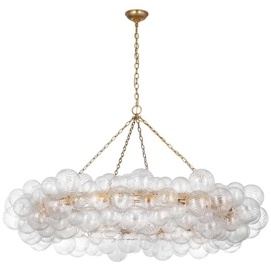 Visual Comfort Talia 16 Light 63" Wide Ring Chandelier