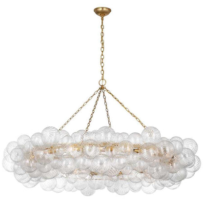Visual Comfort Talia 16 Light 63" Wide Ring Chandelier