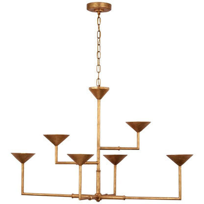 Visual Comfort Eleanor 6 Light 53" Wide LED Chandelier