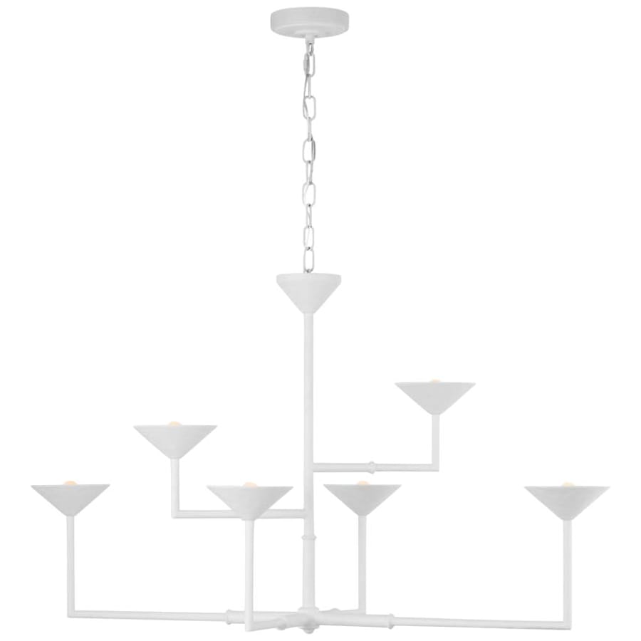 Visual Comfort Eleanor 6 Light 53" Wide LED Chandelier