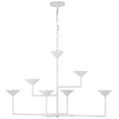 Visual Comfort Eleanor 6 Light 53" Wide LED Chandelier