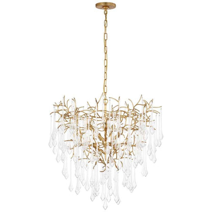 Visual Comfort Rayne 7 Light 32" Wide Waterfall Chandelier