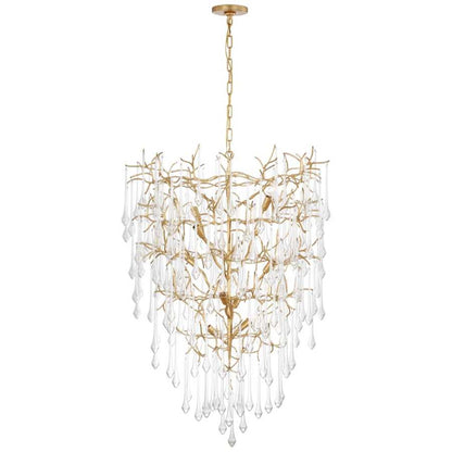 Visual Comfort Rayne 10 Light 34" Wide Waterfall Chandelier