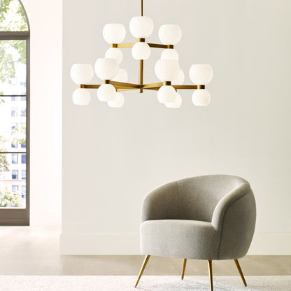 Visual Comfort Londyn 18 Light 37" Wide Chandelier