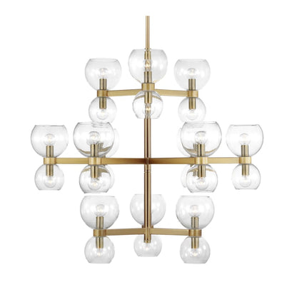 Visual Comfort Londyn 24 Light 37" Wide Chandelier