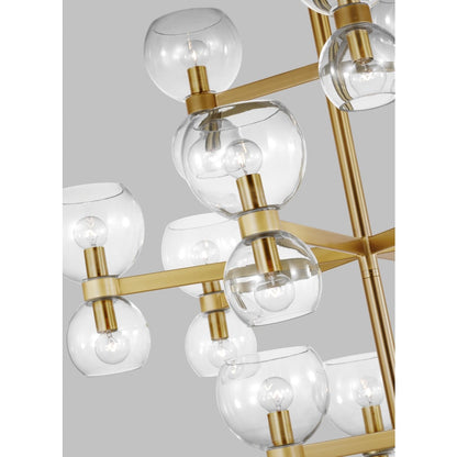Visual Comfort Londyn 24 Light 37" Wide Chandelier